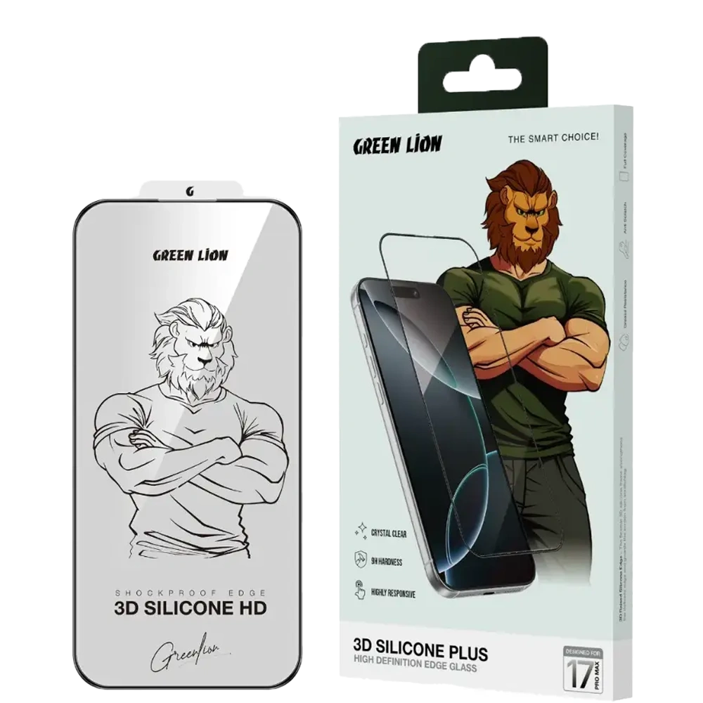 Green Lion 3D Silicone Plus Privacy Edge Glass